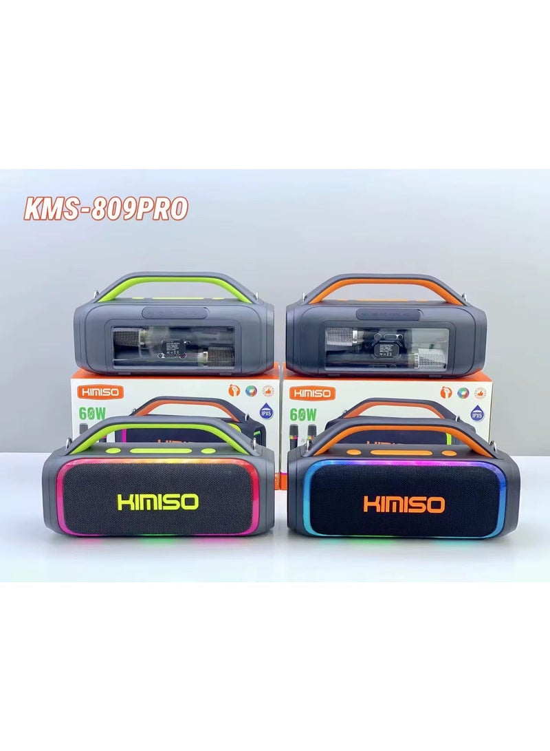 KIMISO BLUETOOTH SPEAKER WITH 2 MIC - Image 3
